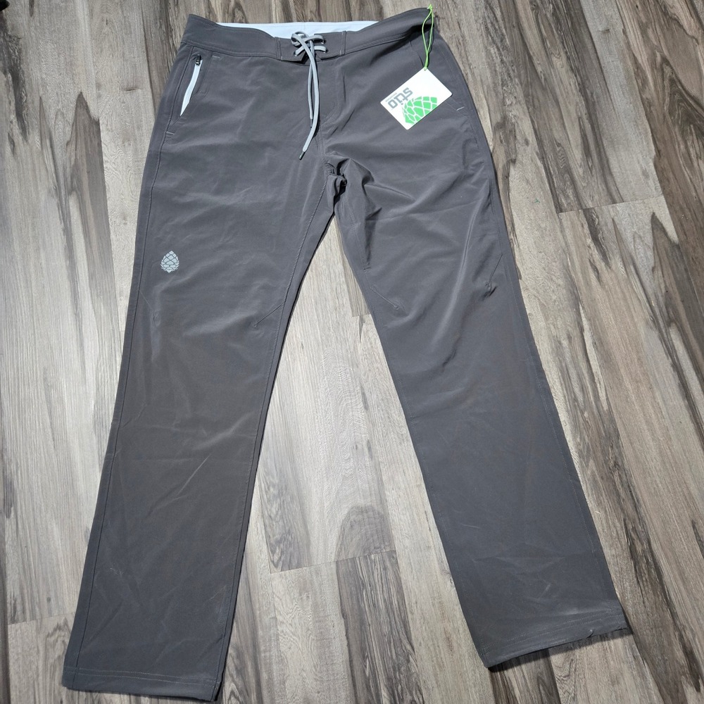 Stio Mens CFS Board Pant Magnet Grey Stretch Water Resistant UPF 50+ Size 33 NEW